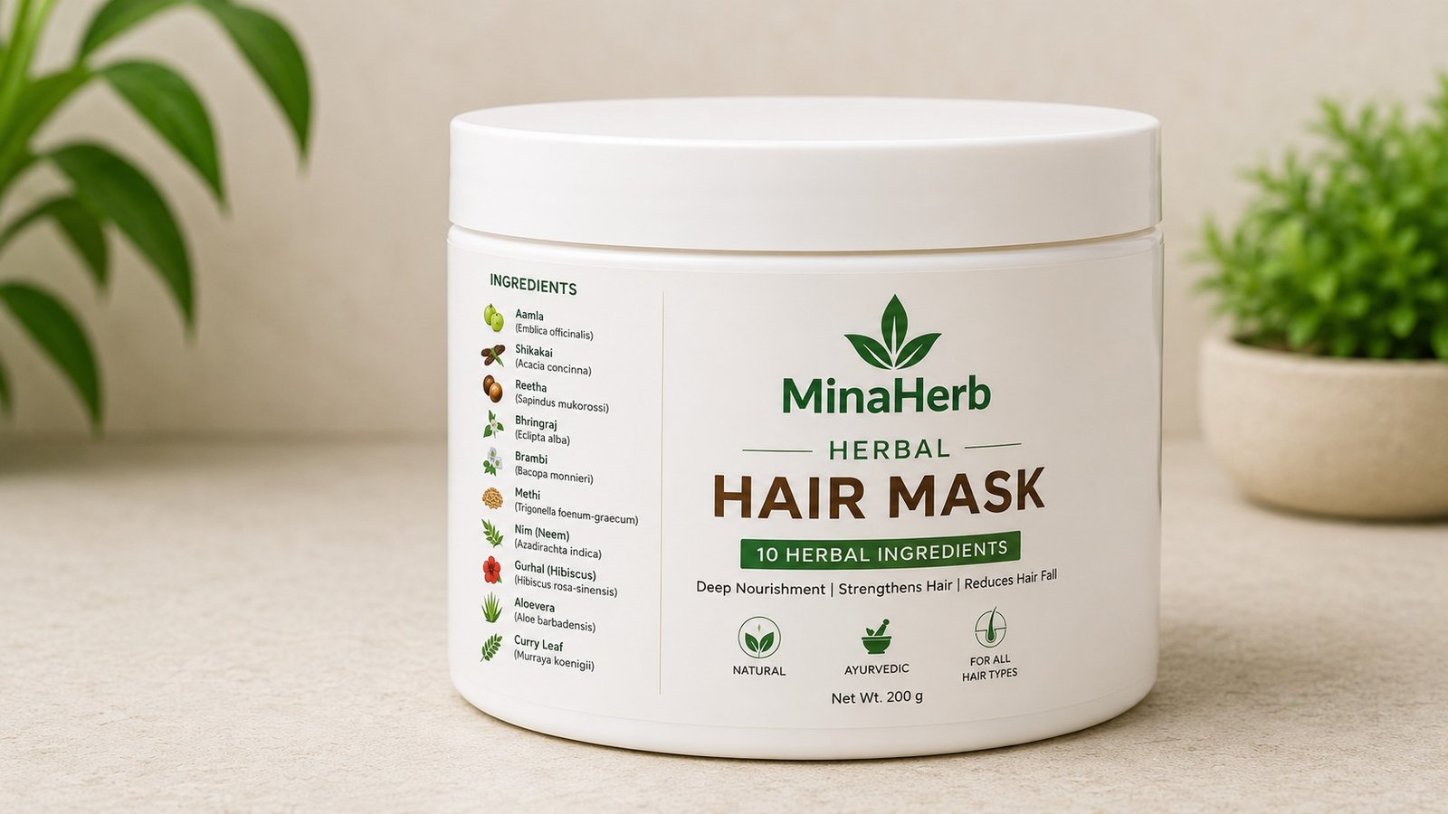 MinaHerb HAIR MASK