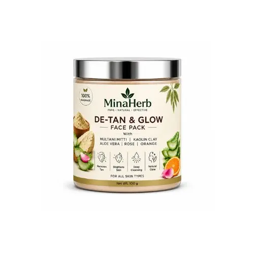 MinaHerb De-Tan & Glow Face Pack - Image 2